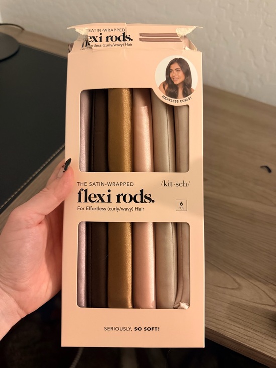 Kitsch Other - Kit-Sch Satin-Wrapped Flexi Rods - NWOT